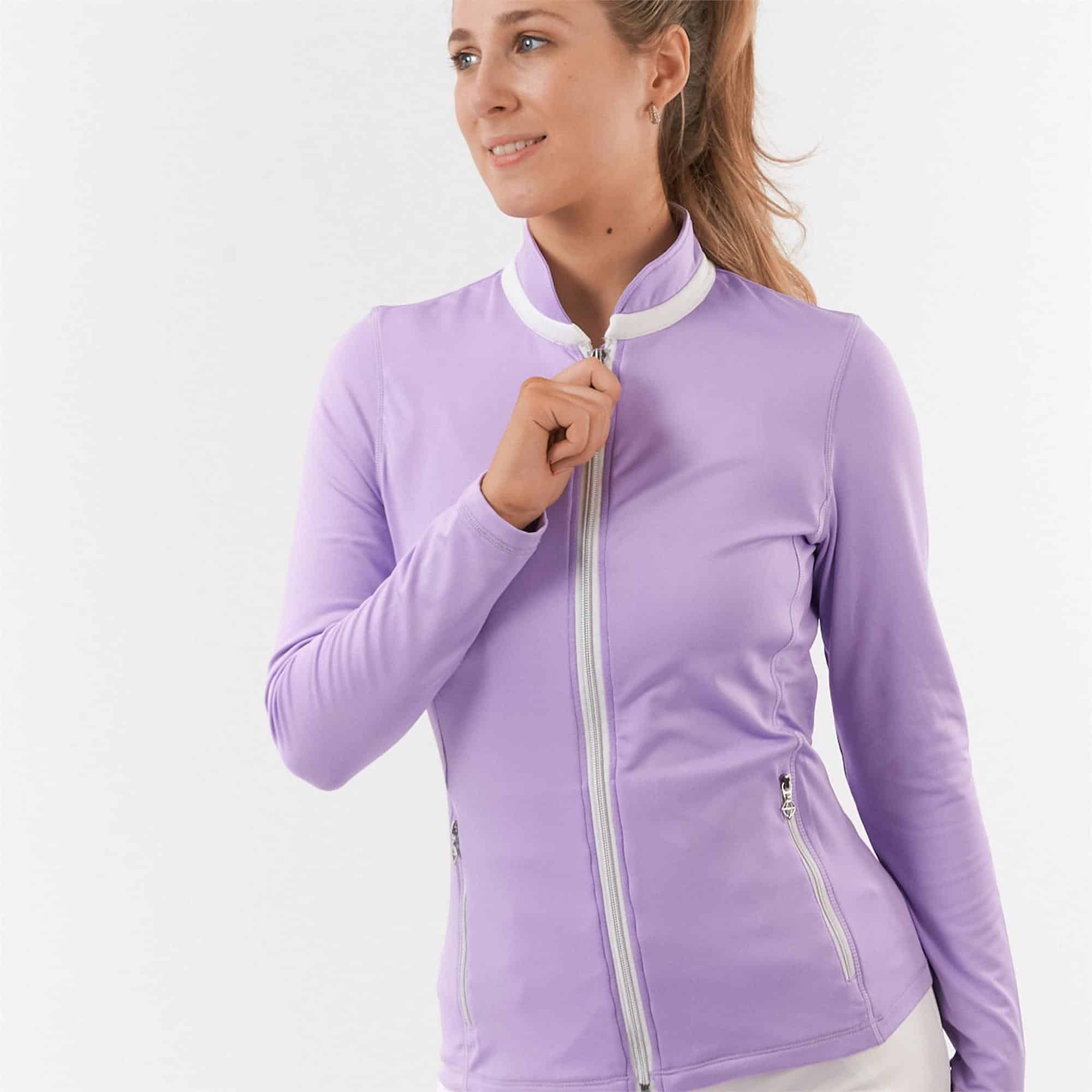 Pure Golf Mist Ladies Golf Jacket Lilac
